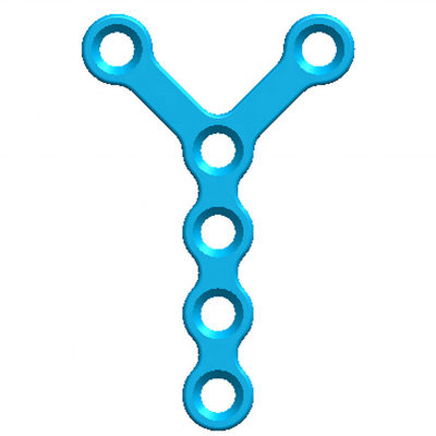 止めネジのOrthopedics 1.5mmのY字型の顎顔面版のタイプIII