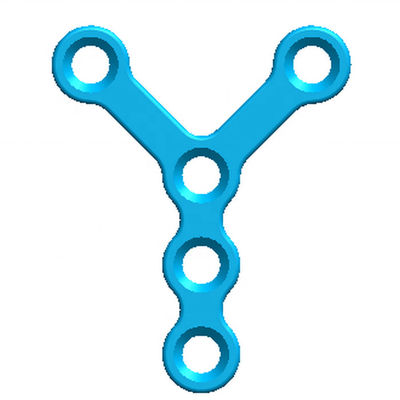 止めネジのOrthopedics 1.5mmのY字型の顎顔面版のタイプIII