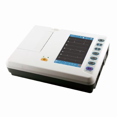 チャネルのElectrocardiographの獣医の携帯用Ecg 6台の機械